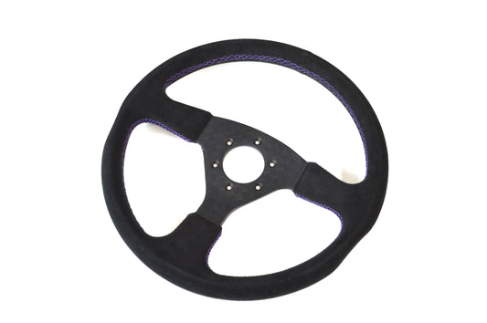 Dry carbon steering wheel (Alcantara finish)