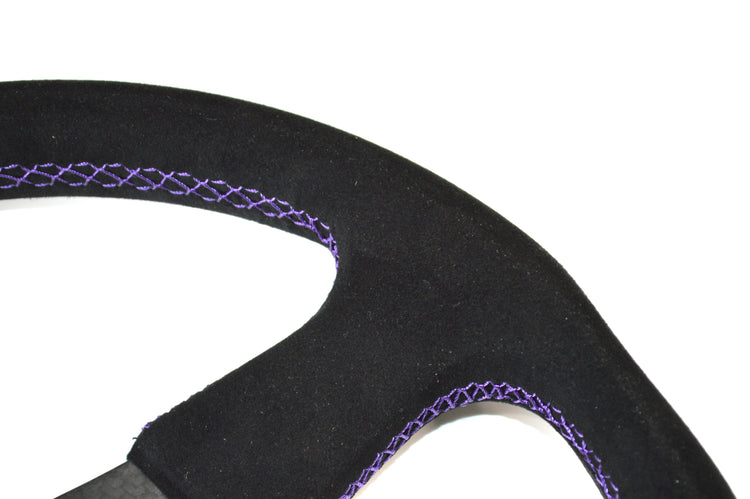 ドライカーボンステアリング（アルカンターラ仕様）